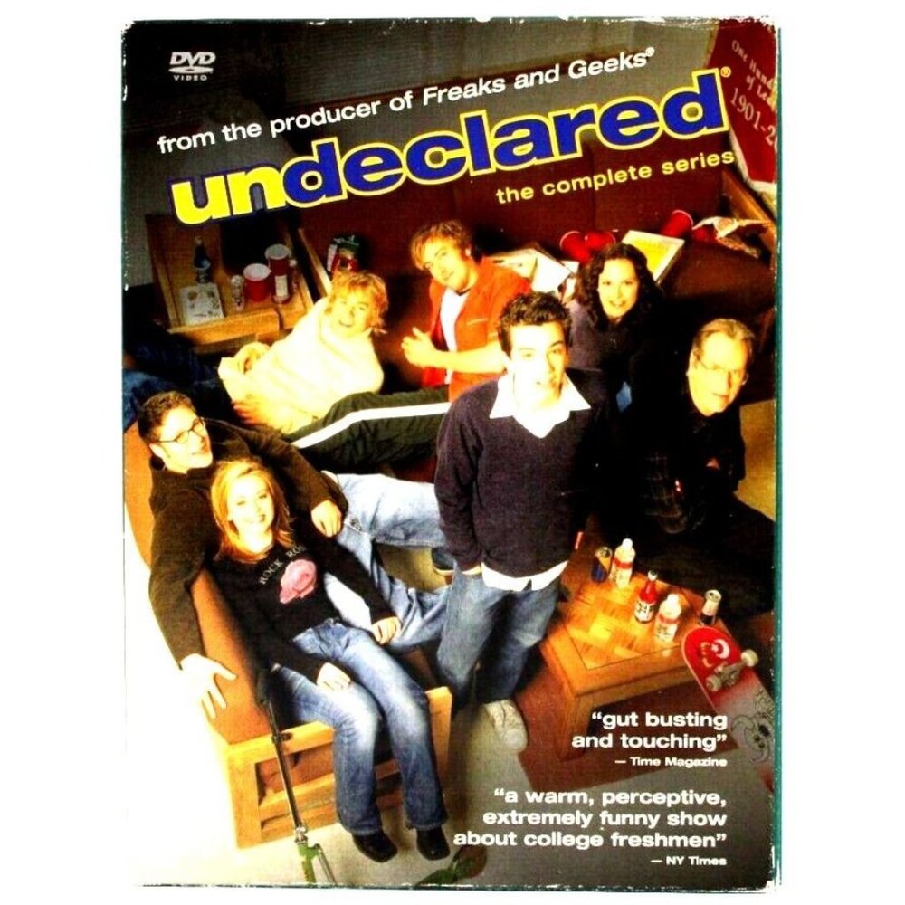 Undeclared - The Complete Series (DVD, 2005, 4-Disc Box Set) Complete